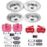 Power Stop 01-05 Mazda Miata Front & Rear Z26 Street Warrior Brake Kit w/Calipers (1x psbKC2353-26, 1x psbKC5267-26) thumbnail 5