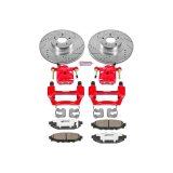 Power Stop 10-13 Subaru Forester Front & Rear Z26 Street Warrior Brake Kit w/Calipers (1x psbKC6082-26, 1x psbKC4631-26) thumbnail 4