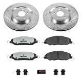 Power Stop 11-14 Ford Mustang Front & Rear Z26 Street Warrior Brake Kit w/Calipers (1x psbKC5944-26, 1x psbKC4749-26) thumbnail 5