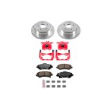 Power Stop 07-17 Jeep Wrangler Front & Rear Z36 Truck & Tow Brake Kit w/Calipers (1x psbKC3097-36, 1x psbKC3090-36) thumbnail 2