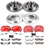 Power Stop 2007 Ford E-1500 Front & Rear Z36 Truck & Tow Kit w/Calipers (Bundled Kit) thumbnail 7