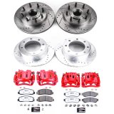 Power Stop 10-11 Ford F-250 Super Duty Front & Rear Z36 Truck & Tow Kit w/Calipers (Bundled Kit) thumbnail 9