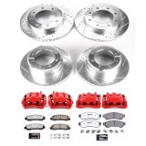 Power Stop 10-11 Ford F-350 Super Duty Front & Rear Z36 Truck & Tow Kit w/Calipers (Bundled Kit) thumbnail 5