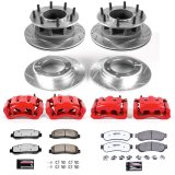 Power Stop 10-11 Ford F-350 Super Duty Front & Rear Z36 Truck & Tow Kit w/Calipers (Bundled Kit) thumbnail 8