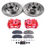 Power Stop 12-13 Ford F-250 Super Duty Front Z23 Evolution Kit w/Cals (1x psbZ23-1631, 1x psbS5022, 1x psbAR85138XL, 1x psbAR85138XR) thumbnail 4