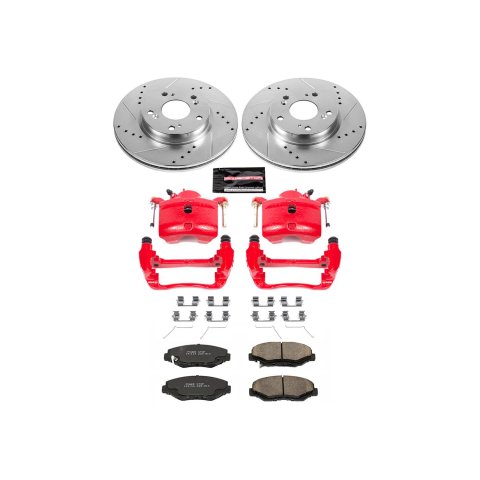 Power Stop 2013 Acura ILX Front Z23 Evolution Sport Brake Kit w/Calipers (1x psbS2660, 1x psbK6490) thumbnail 4