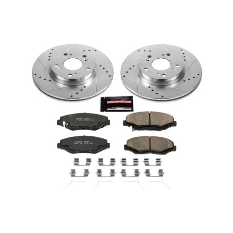 Power Stop 2013 Acura ILX Front Z23 Evolution Sport Brake Kit w/Calipers (1x psbS2660, 1x psbK6490) thumbnail 5
