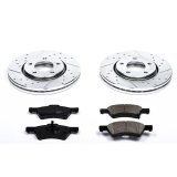 Power Stop 03-04 Dodge Caravan Front Z23 Evolution Sport Brake Kit w/Calipers (1x psbK5246, 1x psbS4776) thumbnail 5