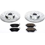 Power Stop 03-05 Infiniti FX35 Front Z23 Evolution Sport Brake Kit w/Calipers (1x psbS2876, 1x psbK091) thumbnail 3