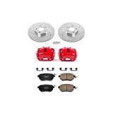 Power Stop 03-05 Infiniti FX35 Front Z23 Evolution Sport Brake Kit w/Calipers (1x psbS2876, 1x psbK091) thumbnail 4