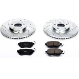 Power Stop 03-05 Infiniti FX35 Front Z23 Evolution Sport Brake Kit w/Calipers (1x psbS2876, 1x psbK091) thumbnail 7