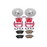 Power Stop 03-05 Nissan Murano Front Z23 Evolution Sport Brake Kit w/Calipers (1x psbK091, 1x psbS2880) thumbnail 4