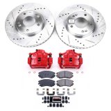 Power Stop 03-05 Hyundai Tiburon Front Z23 Evolution Sport Brake Kit w/Calipers (1x psbS2832, 1x psbK165) thumbnail 7