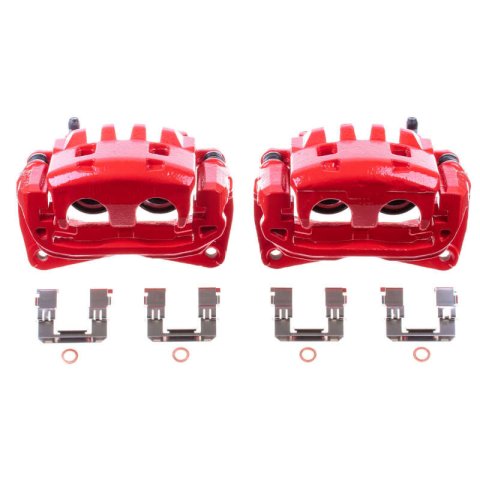 Power Stop 04-06 Subaru Baja Front Z23 Evolution Sport Brake Kit w/Calipers (1x psbS2682B, 1x psbK3038)