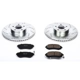 Power Stop 04-06 Subaru Baja Front Z23 Evolution Sport Brake Kit w/Calipers (1x psbS2682B, 1x psbK3038) thumbnail 2