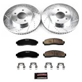 Power Stop 05-06 Chevrolet Equinox Front Z23 Evolution Sport Brake Kit w/Calipers (1x psbK1576, 1x psbS4950) thumbnail 3
