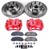 Power Stop 05-07 Ford F-250 Super Duty Front Z23 Evolution Kit w/Cals (1x psbZ23-1069, 1x psbS5022, 1x psbAR85115XL, 1x psbAR85115XR) thumbnail 4