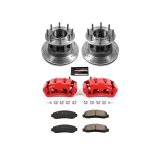 Power Stop 05-07 Ford F-350 Super Duty Front Z23 Evolution Kit w/Cals (1x psbZ23-1069, 1x psbS4996, 1x psbAR85117XL, 1x psbAR85117XR) thumbnail 5