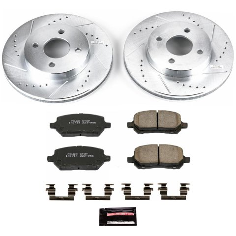 Power Stop 05-07 Chevrolet Cobalt Front Z23 Evolution Sport Brake Kit w/Calipers (1x psbK1604, 1x psbS4880) thumbnail 3