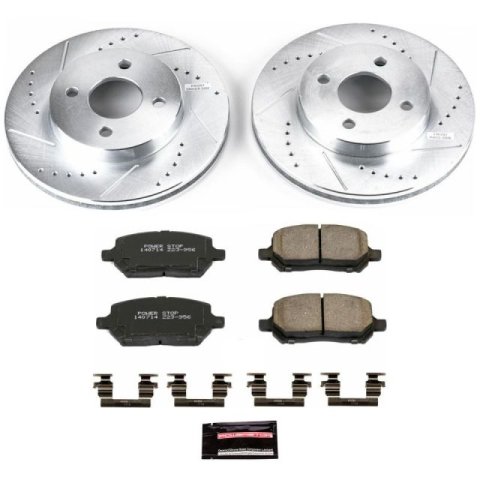 Power Stop 05-07 Chevrolet Cobalt Front Z23 Evolution Sport Brake Kit w/Calipers (1x psbK1604, 1x psbS4880) thumbnail 7