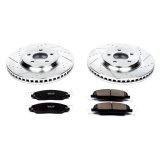 Power Stop 05-10 Ford Mustang Front Z23 Evolution Sport Brake Kit w/Calipers (1x psbK1380, 1x psbS4928A) thumbnail 3
