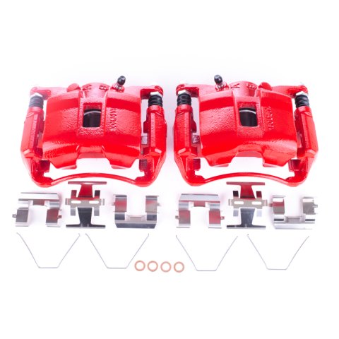 Power Stop 06-11 Honda Civic Front Z23 Evolution Sport Brake Kit w/Calipers (1x psbS3448, 1x psbK2558)