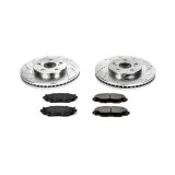 Power Stop 06-15 Lexus IS250 Front Z23 Evolution Sport Brake Kit w/Calipers (1x psbS3218, 1x psbK2406) thumbnail 3