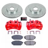 Power Stop 07-12 Hyundai Veracruz Front Z23 Evolution Sport Brake Kit w/Calipers (1x psbK5918, 1x psbS3344) thumbnail 2