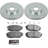 Power Stop 07-12 Hyundai Veracruz Front Z23 Evolution Sport Brake Kit w/Calipers (1x psbK5918, 1x psbS3344) thumbnail 3