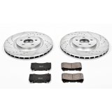 Power Stop 07-14 Ford Mustang Front Z23 Evolution Sport Brake Kit w/Calipers (1x psbK4547, 1x psbS5128) thumbnail 9