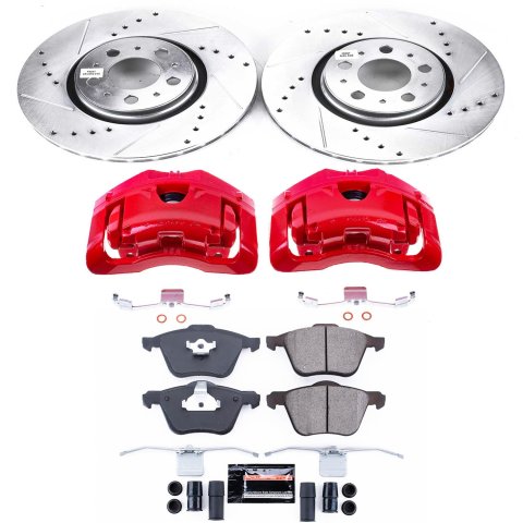 Power Stop 08-09 Volvo S60 Front Z23 Evolution Sport Brake Kit w/Calipers (1x psbS2960, 1x psbK3063) thumbnail 7