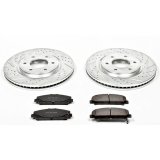 Power Stop 08-10 Infiniti QX56 Front Z23 Evolution Sport Brake Kit w/Calipers (1x psbK2961, 1x psbS3338) thumbnail 7