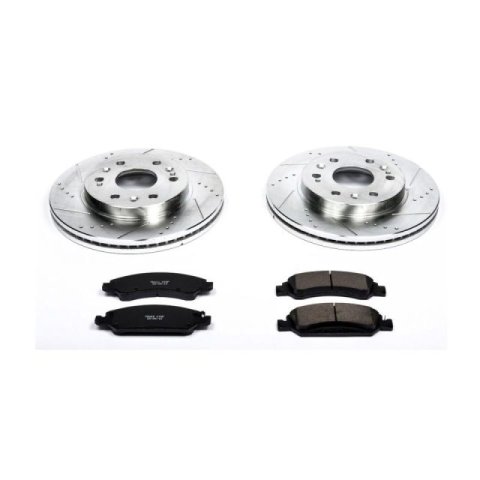 Power Stop 08-19 Cadillac Escalade Front Z23 Evolution Sport Brake Kit w/Calipers (1x psbK2069, 1x psbS4918A) thumbnail 3