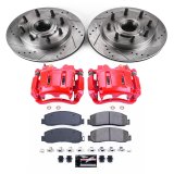 Power Stop 09-11 Ford F-250 Super Duty Front Z23 Evolution Kit w/Cals (1x psbZ23-1333, 1x psbS5022, 1x psbAR85138XL, 1x psbAR85138XR) thumbnail 3