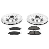 Power Stop 11-14 Ford Mustang Front Z23 Evolution Sport Brake Kit w/Calipers (1x psbK5944, 1x psbS4928B) thumbnail 7