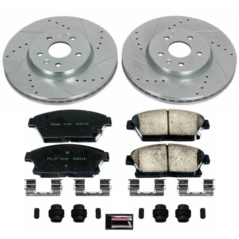 Power Stop 13-17 Buick Encore Front Z23 Evolution Sport Brake Kit w/Calipers (1x psbK6793, 1x psbS5328) thumbnail 2