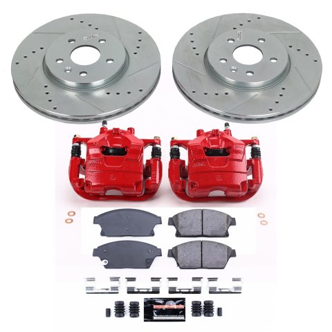Power Stop 13-17 Buick Encore Front Z23 Evolution Sport Brake Kit w/Calipers (1x psbK6793, 1x psbS5328) thumbnail 3
