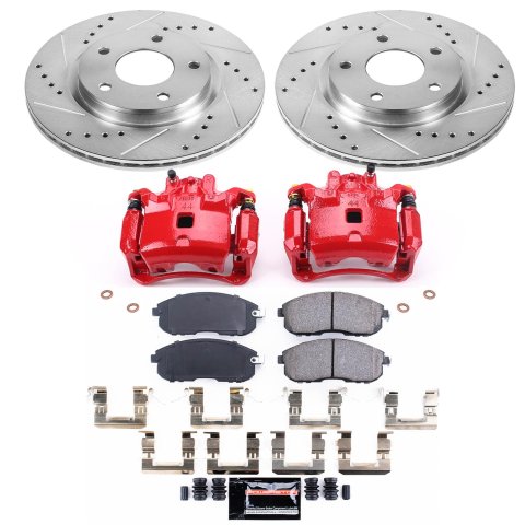Power Stop 13-18 Nissan Sentra Front Z23 Evolution Sport Brake Kit w/Calipers (1x psbS3306, 1x psbK6961) thumbnail 2