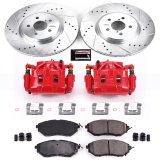 Power Stop 14-18 Subaru Forester Front Z23 Evolution Sport Brake Kit w/Calipers (1x psbK285, 1x psbS3348) thumbnail 5