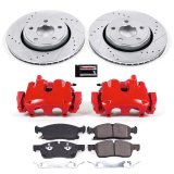 Power Stop 17-19 Jeep Grand Cherokee Front Z23 Evolution Sport Brake Kit w/Calipers (1x psbK7412, 1x psbS5296) thumbnail 8
