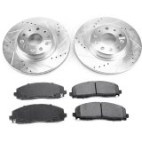 Power Stop 18-19 Jeep Wrangler Front Z23 Evolution Sport Brake Kit w/Calipers (1x psbS5402, 1x psbK7941) thumbnail 3