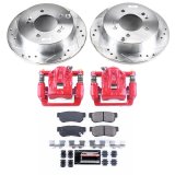 Power Stop 2001 Hyundai XG300 Rear Z23 Evolution Sport Brake Kit w/Calipers (1x psbK5214, 1x psbS2704) thumbnail 7