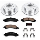 Power Stop 2005 Chevrolet Silverado 1500 HD Rear Z23 Evolution Sport Brake Kit w/Calipers (1x psbK5225, 1x psbS4764) thumbnail 4