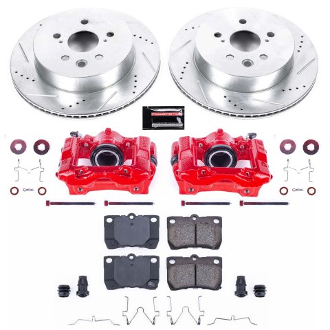 Power Stop 2006 Lexus GS300 Rear Z23 Evolution Sport Brake Kit w/Calipers (1x psbS3406, 1x psbK2977) thumbnail 7
