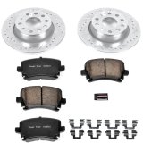 Power Stop 2010 Volkswagen Golf Rear Z23 Evolution Sport Brake Kit w/Calipers (1x psbK5666, 1x psbS2976) thumbnail 4