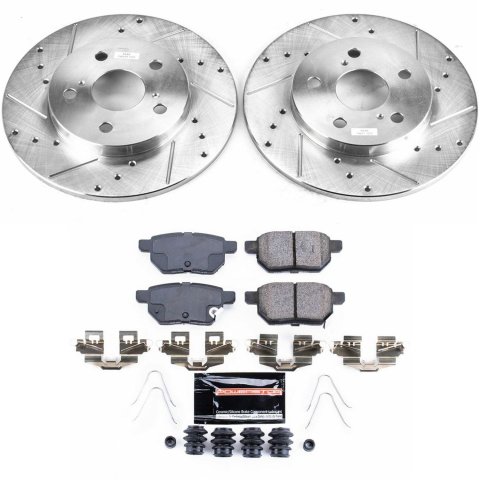 Power Stop 2016 Scion iM Rear Z23 Evolution Sport Brake Kit w/Calipers (1x psbK7753, 1x psbS6708) thumbnail 9