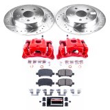 Power Stop 00-04 Toyota Avalon Rear Z23 Evolution Sport Brake Kit w/Calipers (1x psbK2322, 1x psbS2598) thumbnail 8