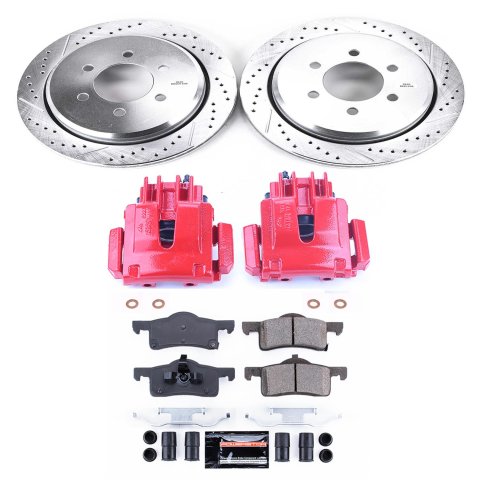 Power Stop 02-06 Ford Expedition Rear Z23 Evolution Sport Brake Kit w/Calipers (1x psbS4830, 1x psbK1935) thumbnail 3