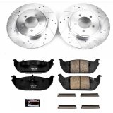 Power Stop 03-05 Lincoln Aviator Rear Z23 Evolution Sport Brake Kit w/Calipers (1x psbK3025, 1x psbS4754) thumbnail 5