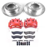 Power Stop 03-05 Ford E-350 Club Wagon Rear Z23 Evolution Sport Brake Kit w/Calipers (1x psbK5204, 1x psbS4748) thumbnail 5